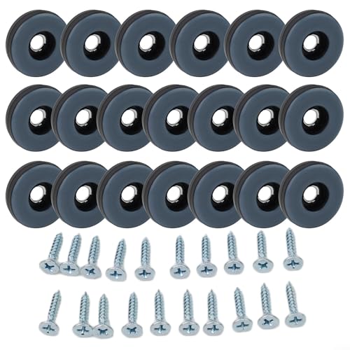 Möbelgleiter für reibungslose Bewegung, 20 robuste PTFE-Gleiter für Sofa und Bett von ZYWUOY