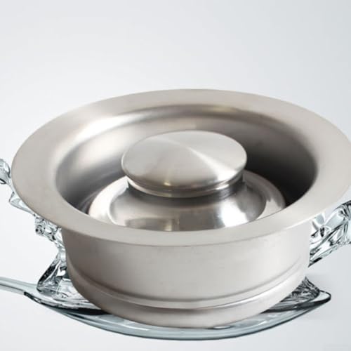 Müllentsorgungsspüle Flansch, Küchenspüle, Ersatzzubehör passend für Standard-8,9 cm Spülen, Stahl-Müllentsorgungsteile von ZYWUOY
