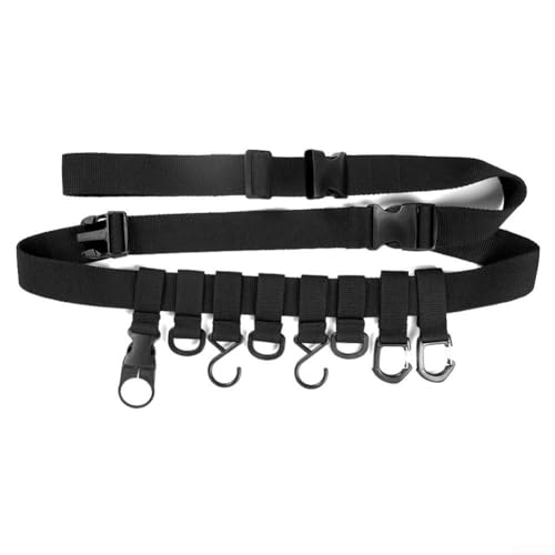Outdoor Camping Hang Lanyard, MultiHook Strap Storage, Polyester Material von ZYWUOY