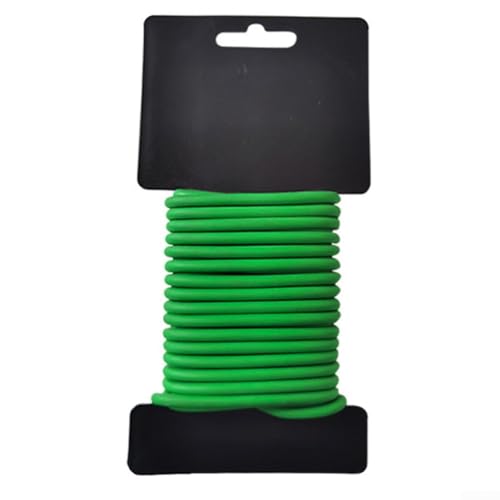 Pflanzendrahtbinder für Gartenarbeit, bietet außergewöhnliche Flexibilität und Kältebeständigkeit für sicheres Pflanzen (5 mm x 5 m) von ZYWUOY