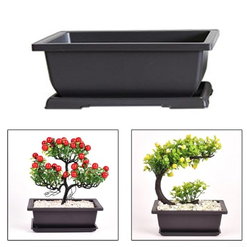 Praktischer rechteckiger Blumentopf für den Heimgarten und dekorative Verwendung (29 rechteckige Tabletts) von ZYWUOY