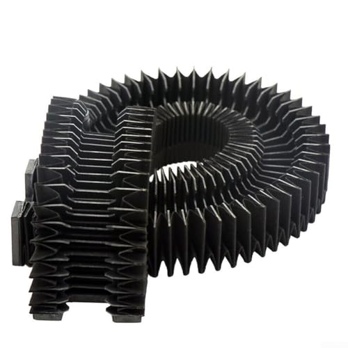 Robuste Teleskop-Staubschutzabdeckungen speziell für HGR25-Linearführungssysteme (200 mm) von ZYWUOY