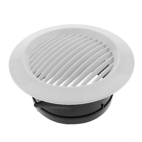 Rundes Lüftungsgitter für Küche, Bad und Büro (125 mm) von ZYWUOY