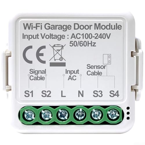 Smart Garagentoröffner, Garagentorschalter, Smart-Home-Zubehör, Schalter, Fernbedienungsschalter für Tuya Smart Garagentoröffner, Garagentorschalter, Smart-Home-Zubehör, Schalter, Fernbedienungsschalter für Tuya von ZYWUOY