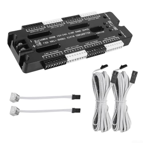 Smart LED Controller für 32 K Treppenlichter mit Bewegungsaktivierung und einstellbaren Dimmoptionen für Innenanwendungen von ZYWUOY