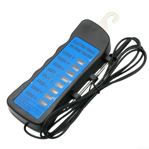 Spannungsprüfer für Elektrozaun, 2000–12000 V, 8 Neonlicht-Indikatoren, 12 kV, wasserdicht, Neonzaun-Spannungsprüfer für Bauernhöfe Spannungsprüfer für Elektrozaun, 2000–12000 V, 8 Neonlicht-Indikatoren, 12 kV, wasserdicht, Neonzaun-Spannungsprüfer für Bauernhöfe von ZYWUOY