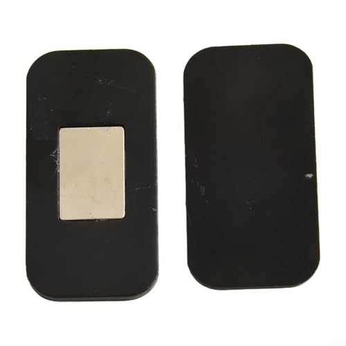 Starker Magnetverschluss für Schrankschnäpper zur Verbesserung der Organisation zu Hause (schwarz, 1 Set) von ZYWUOY