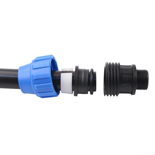 Starker PP-Stecker-Adapter für effiziente Wasserübertragung in Gärten (25 mm x 3/4 Zoll) von ZYWUOY