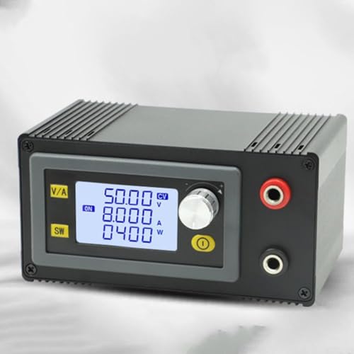 Step-Down-Netzteil, 5008E CNC-Einstellbares DC-geregeltes Netzteil CC CV 50V8A 400W Step-Down-Modul von ZYWUOY