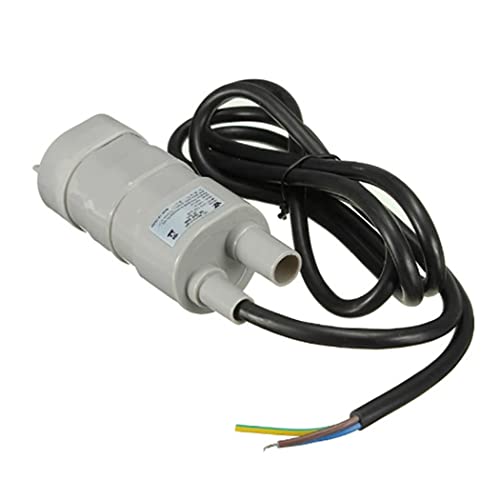 Tauchpumpen, 12 V, elektrische Wasserpumpe mit hohem Durchfluss, 600 l/h, tauchfähig, für Wohnmobile, Wohnwagen, Wohnmobil, Tauchwasserpumpen, hohe Hubkraft, 5 m, 600 l/h von ZYWUOY