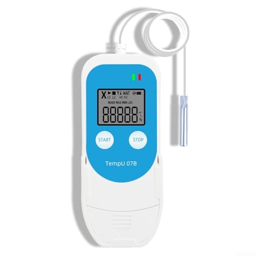 Temperatur Luftfeuchtigkeit Datenlogger USB Temperatur Relative Luftfeuchtigkeit Recorder 34.560 Punkte zur Überwachung der Kühlkettenlogistik Temperatur Luftfeuchtigkeit Datenlogger USB Temperatur Relative Luftfeuchtigkeit Recorder 34.560 Punkte zur Überwachung der Kühlkettenlogistik von ZYWUOY