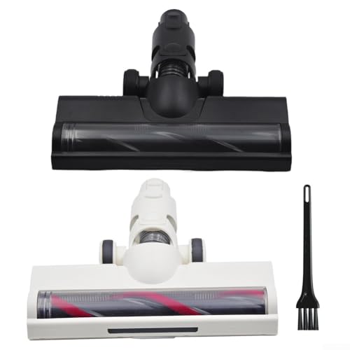 Teppichbürste Montage Ersatz für Dreame R10 R20 R30 für T10 Modelle, inklusive Hartholzbodenbürstenkopf zur verbesserten Reinigung von Kanten und Möbelbereichen (Schwarz) von ZYWUOY