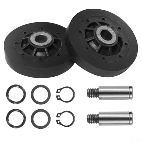Trockner-Trommelstützrolle, Ersatz RB170002 Trockner-Trommelstützrollen-Set, kompatibel mit AP5186795 PS12220620 Teil von ZYWUOY