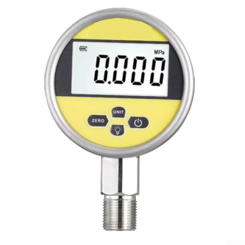 Vakuum-Manometer mit intelligentem Display, genaue Messung in 304 Edelstahl-Design (0 ~ 1,6 MPa (0 ~ 0,6 MPa (0,5 ~ 0,6 MPa) von ZYWUOY