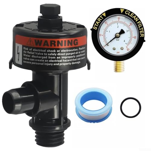 Verbessern Sie Ihr Filtersystem 98209800 Pool-Filter-Manometer mit einfachen Einrichtungsfunktionen von ZYWUOY