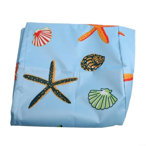 Verschleißfeste, wasserdichte blaue Poolplane mit verstellbarem Kordelzug für maximale Abdeckung (82 x 30 cm) von ZYWUOY