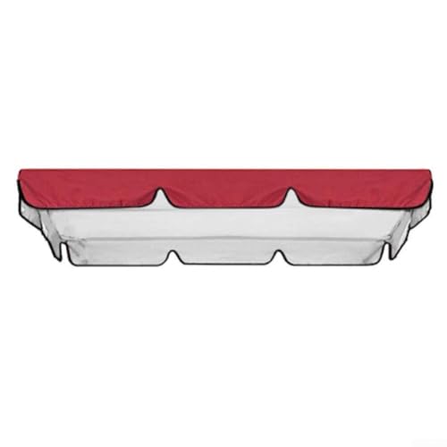 Wasserdichte Abdeckung für 3-Sitzer-Schaukel, 210D Oxford-Tuch, Outdoor-Schutz vor Schmutz und UV-Strahlen (1 Stück) von ZYWUOY