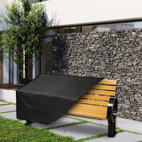 Wetterfeste Gartenbank-Abdeckungen für 2- und 3-Sitzer-Möbel, reißfestes Material und einfache Lagerung, 190 x 66 x 89 cm Wetterfeste Gartenbank-Abdeckungen für 2- und 3-Sitzer-Möbel, reißfestes Material und einfache Lagerung, 190 x 66 x 89 cm von ZYWUOY