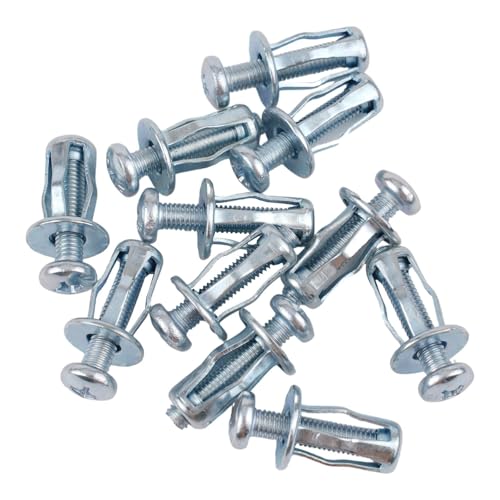 ZYWUOY Metall-Hohlraumdübel, M5 Metall-Blütenblattschraube, Hohlmetall-Wandmutter, Auto-Metallschraube, Blütenblattmuttern für Wagenheber/Schlossmutter, 10 Stück ZYWUOY Metall-Hohlraumdübel, M5 Metall-Blütenblattschraube, Hohlmetall-Wandmutter, Auto-Metallschraube, Blütenblattmuttern für Wagenheber/Schlossmutter, 10 Stück von ZYWUOY