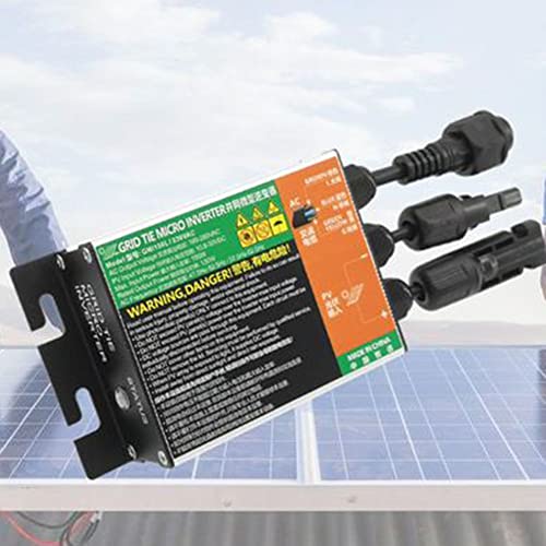 ZYWUOY 180W Solar Grid Tie Inverter, Hohe Umwandlungsrate Solar Micro Inverter MPPT Pure Sine Wave wechselrichter for Solar Panel Reiner Sinus-Mikro-Wechselrichter Solar Microinverter ZYWUOY 180W Solar Grid Tie Inverter, Hohe Umwandlungsrate Solar Micro Inverter MPPT Pure Sine Wave wechselrichter for Solar Panel Reiner Sinus-Mikro-Wechselrichter Solar Microinverter von ZYWUOY