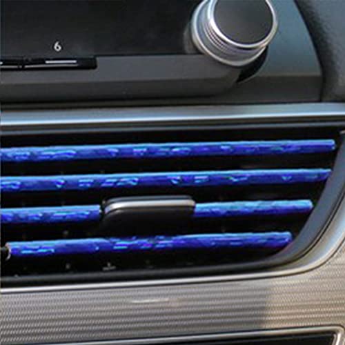 ZYWUOY 20 Stück Car Vent Outlet Trim, Car Air Conditioner Air Outlet Dekoration, Car Interior Molding Trim Strip Zubehör für Autoinnenraum von ZYWUOY