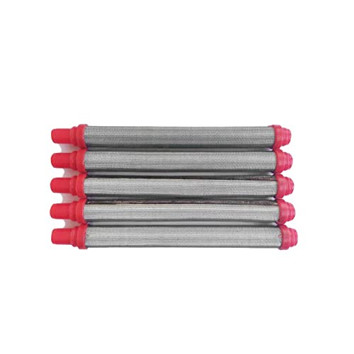 Airless-Sprühfilter, 200 Maschen, Edelstahl, Airless-Sprühfilterelemente, Airless-Farbsprühfilter, Ersatz für Sprühmaschinen-Zubehör, 5 Stück von ZYWUOY