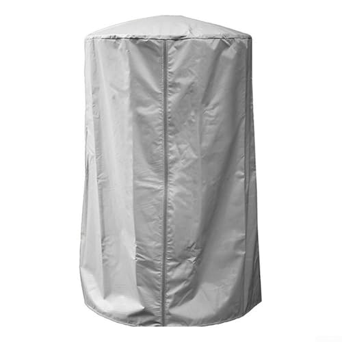 Abdeckung für Terrassenheizer, 61 x 96,5 cm, 190T Gas-Pyramide, Terrassenheizer, wasserdicht, Gartenabdeckung, Gartenmöbelschutz (grau) von ZYWUOY
