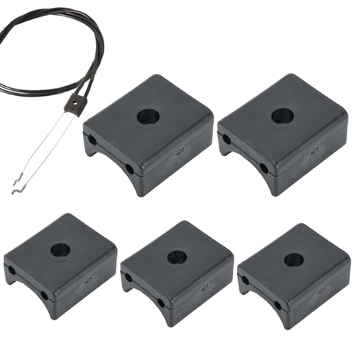 5 Stück Kupplungszug Teile Kit Gaszug und Kupplungszug Rasenmäher Gaszug-Motorsteuerungskabel Zubehör für einige Hecht Rasenmäher (ohne Zeile) 5 Stück Kupplungszug Teile Kit Gaszug und Kupplungszug Rasenmäher Gaszug-Motorsteuerungskabel Zubehör für einige Hecht Rasenmäher (ohne Zeile) von ZYWUOY