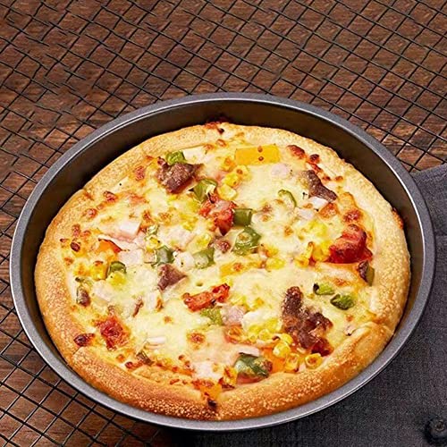 ZYWUOY Mikrowellen-Ofen-Pfanne, 10inch Chip Tray Dish Pizza Speck Backen Non-Stick Kochblech für Backofen von ZYWUOY