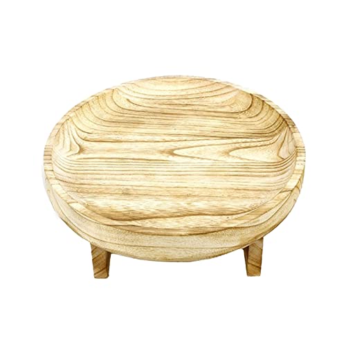 ZYWUOY Pflanzenhocker aus Holz, rund, dekoratives Blumenregal, Blumentopf, Halterung, M ZYWUOY Pflanzenhocker aus Holz, rund, dekoratives Blumenregal, Blumentopf, Halterung, M von ZYWUOY