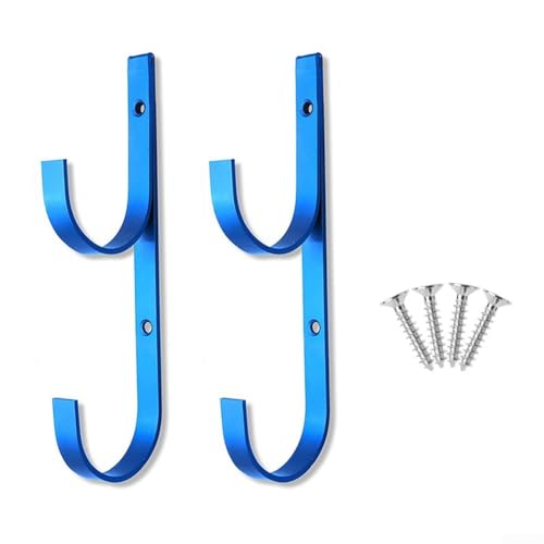 ZYWUOY Robuste Haken für Poolstangen für sichere Wand- oder Zaunmontage, Blau, 2 Stück ZYWUOY Robuste Haken für Poolstangen für sichere Wand- oder Zaunmontage, Blau, 2 Stück von ZYWUOY