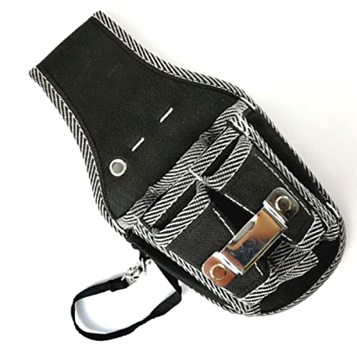 ZYWUOY Werkzeugtasche 9 in 1 Bohrer Schraubendreher Utility Kit Halter Nylon Stoff Werkzeugtasche Elektriker Taille Tasche Werkzeug Gürteltasche Tasche Schraubendreher Halter Werkzeugtasche Tasche von ZYWUOY