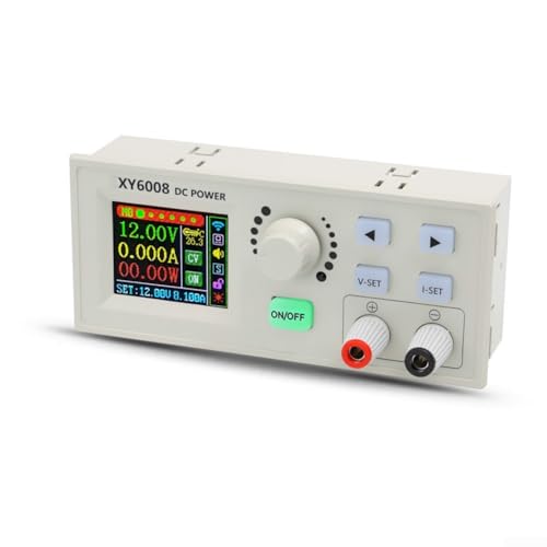 ZYWUOY XY6008 CNC-Einstellbares DC-Netzteilmodul, CV CC 8,0 A/480 W Step-Down-Modul mit LCD-Display (XY6008) von ZYWUOY