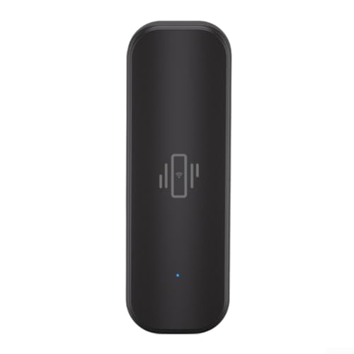 Zig-bee Bewegungsmelder, intelligenter Vibrationssensor für Tuya Smart Home, Vibrationssensor, Fernalarm mit Echtzeit-Fernüberwachung (für Zigbee) von ZYWUOY