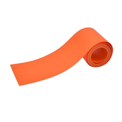 Zuschneidbares PVC-Flicken-Set, 100 x 5 cm, perfekt geeignet für verschiedene aufblasbare Reparaturen (orange) von ZYWUOY