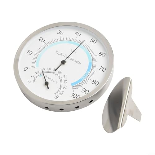 Zuverlässiges Hygrometer und Thermometer für den Innenbereich, überwachen Sie das Klima Ihres Hauses effektiv Zuverlässiges Hygrometer und Thermometer für den Innenbereich, überwachen Sie das Klima Ihres Hauses effektiv von ZYWUOY