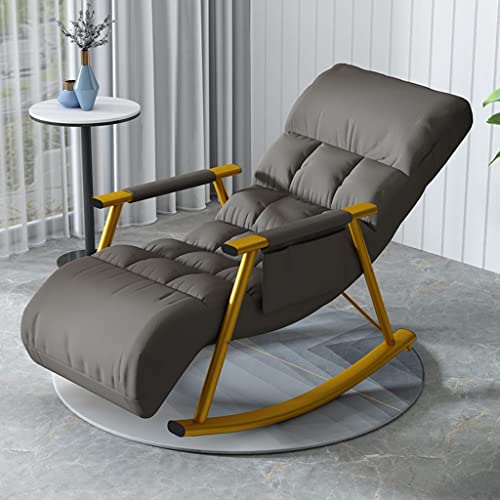 ZYWWW Schaukelsessel Relax, bequem, moderne Wippe, Sessel in der Mitte des Jahrhunderts, bequeme Wippe, gepolsterter Sessel, für einfaches Sofa von ZYWWW