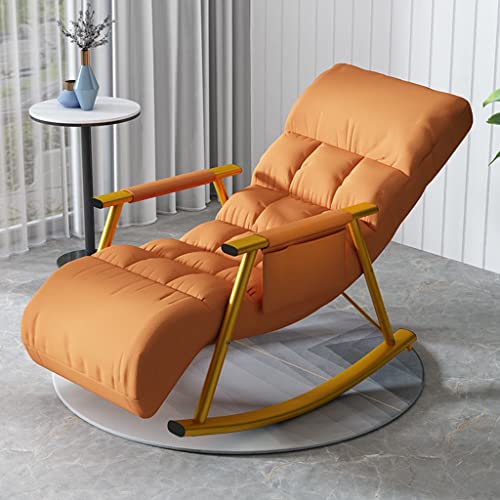 ZYWWW Schaukelsessel Relax, bequem, moderne Wippe, Sessel in der Mitte des Jahrhunderts, bequeme Wippe, gepolsterter Sessel, für einfaches Sofa von ZYWWW