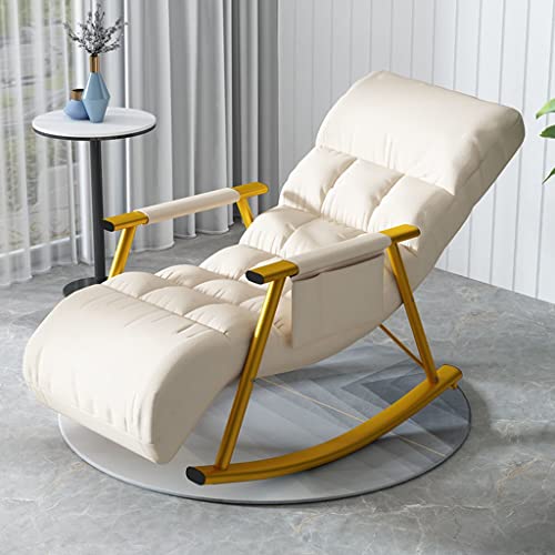 ZYWWW Schaukelsessel Relax, bequem, moderne Wippe, Sessel in der Mitte des Jahrhunderts, bequeme Wippe, gepolsterter Sessel, für einfaches Sofa von ZYWWW