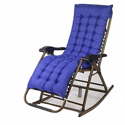 ZYWWW Schaukelstuhl, klappbarer Schaukelstuhl, Balkon-Liegestuhl, eignet Sich sehr gut für Erwachsene zum Zusammenklappen von Outdoor-Terrassenzubehör von ZYWWW