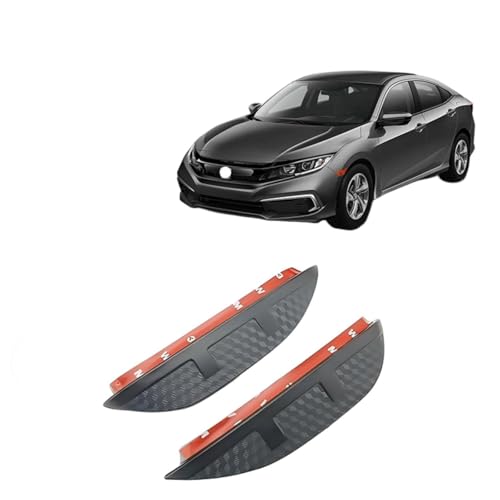 ZYXDMMJH 2 Stück Auto Rückspiegel Regenschutz Für Civic MK10-FC1-5 2016-2021, Kohlefaser Seitenspiegel Regenschutz Seitenspiegel Regenabweiser Protector von ZYXDMMJH