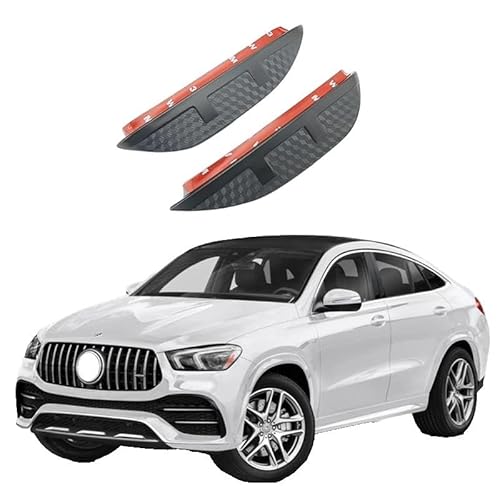 ZYXDMMJH 2 Stück Auto Rückspiegel Regenschutz Für Mercedes-Benz GLE Class MK4-C167 2020+, Kohlefaser Seitenspiegel Regenschutz Seitenspiegel Regenabweiser Protector von ZYXDMMJH