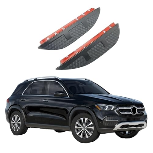 ZYXDMMJH 2 Stück Auto Rückspiegel Regenschutz Für Mercedes-Benz GLE Class MK4-W167 2020+, Kohlefaser Seitenspiegel Regenschutz Seitenspiegel Regenabweiser Protector von ZYXDMMJH