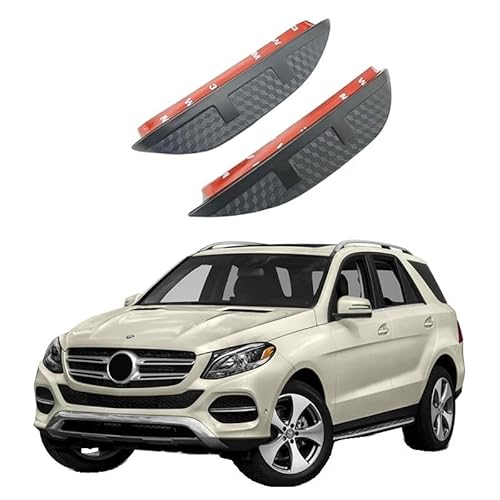 ZYXDMMJH 2 Stück Auto Rückspiegel Regenschutz Für Mercedes-Benz M-Class MK3-W166 2012-2019, Kohlefaser Seitenspiegel Regenschutz Seitenspiegel Regenabweiser Protector von ZYXDMMJH