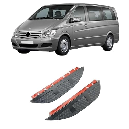 ZYXDMMJH 2 Stück Auto Rückspiegel Regenschutz Für Mercedes-Benz MK2-W639 2003-2013+, Kohlefaser Seitenspiegel Regenschutz Seitenspiegel Regenabweiser Protector von ZYXDMMJH