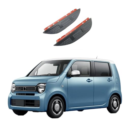 ZYXDMMJH 2 Stück Auto Rückspiegel Regenschutz Für N-WGN MK2/JH3/4 2019, Kohlefaser Seitenspiegel Regenschutz Seitenspiegel Regenabweiser Protector von ZYXDMMJH