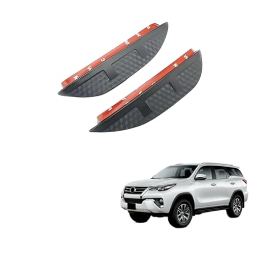 ZYXDMMJH 2 Stück Auto Rückspiegel Regenschutz Für Toyota Fortuner AN150 2016-2022+, Kohlefaser Seitenspiegel Regenschutz Seitenspiegel Regenabweiser Protector von ZYXDMMJH
