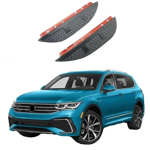 ZYXDMMJH 2 Stück Auto Rückspiegel Regenschutz Für VW Tiguan L MK2-AD/BW 2017+, Kohlefaser Seitenspiegel Regenschutz Seitenspiegel Regenabweiser Protector von ZYXDMMJH