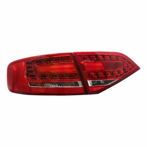 ZYXDMMJH Auto Rückleuchten Für Audi A4 B8 8K 2009-2012, Bremse Rückfahrlicht Rückleuchte Hinten Nebel Licht Bremslicht Rücklicht Montage Hinten Stoßstange,D-Right Outside von ZYXDMMJH