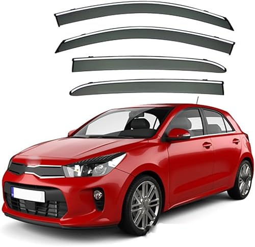 ZYXDMMJH Windabweiser für KIA KX Cross MK4-UC 2017+, Autofenster Regenschutz Fenster Wetterschutz Integrierte Deflektoren für Seitenfenster ZYXDMMJH Windabweiser für KIA KX Cross MK4-UC 2017+, Autofenster Regenschutz Fenster Wetterschutz Integrierte Deflektoren für Seitenfenster von ZYXDMMJH